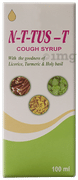 N-T-Tus -T Cough Syrup Menthol: Buy bottle of 100.0 ml Syrup at