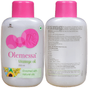 Olemessa Massage Oil with Olive Oil Sunflower Oil Vitamin E