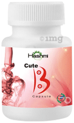 Hashmi Cute B Reduces Heavy Breasts And Gives You A Cup Size Naturally 20  Capsules In A Bottle at Rs 685/bottle, Breast Enhancement Pills in New  Delhi