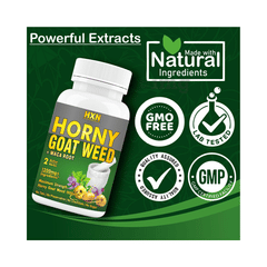 HXN Horny Goat Weed + Maca Root Tablet (60 Each): Buy combo ...