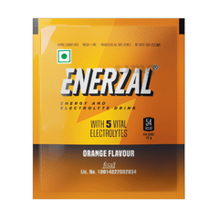Enerzal Energy Drink Powder Orange: Buy packet of 50 gm ...
