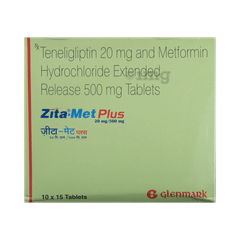 Zita Met Plus mg 500mg Tablet Er View Uses Side Effects Price And Substitutes 1mg