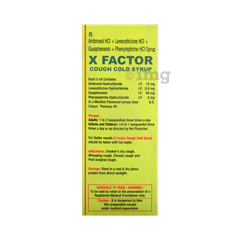 Xfactor Syrup: View Uses, Side Effects, Price and Substitutes ...