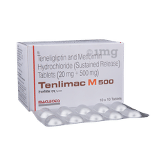 Tenlimac M 500 Tablet Sr View Uses Side Effects Price And Substitutes 1mg