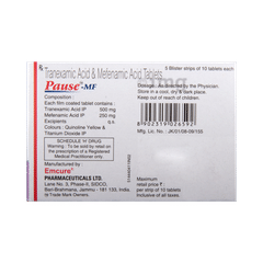 Pause Mf Tablet View Uses Side Effects Price And Substitutes 1mg