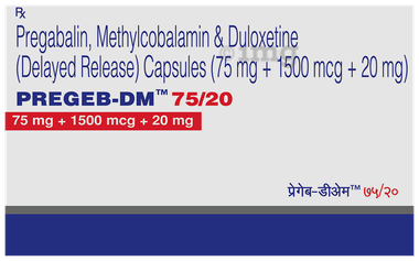 Pregeb-DM 75/20 Capsule DR