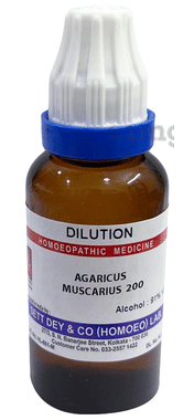 Sett Dey Agaricus Muscarius Dilution 200