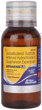 Asthakind-LS Expectorant Cola Sugar Free