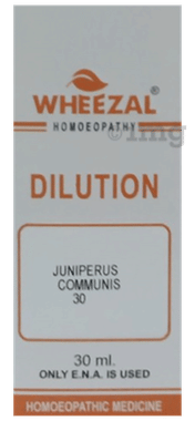 Wheezal Juniperus Communis Dilution 30