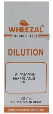 Wheezal Eupatorium Perfoliatum Dilution 1M