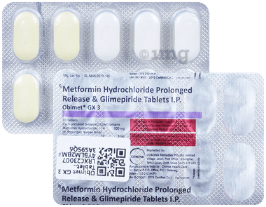 Obimet GX 3 Tablet PR