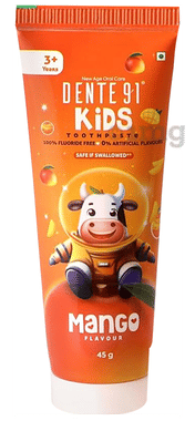Dente 91 Kids 3+ Years Toothpaste Mango