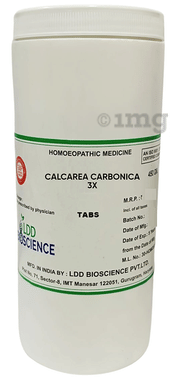 LDD Bioscience Calcarea Carbonica 3X LDD Bioscience Calcarea Carbonica 3X