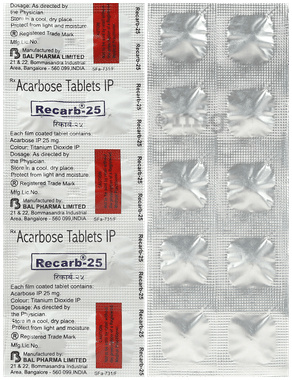 Recarb 25mg Tablet