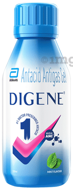 Digene Antacid Antigas Gel | For Acidity, Gas, Heartburn & Stomach Care | Flavour Mint