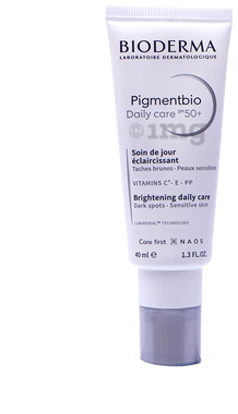 Bioderma Pigmentbio Daily Care Cream SPF 50+ for Dark Spots | Suitable for Sensitive Skin Bioderma Pigmentbio Daily Care Cream SPF 50+ for Dark Spots | Suitable for Sensitive Skin
