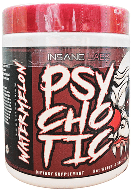 Insane Labz Psychotic Infused Pre-Workout Power House Powder Watermelon