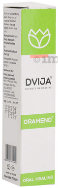 Dvija Oramend Oral Healing Cream (10gm Each): Buy box of 1.0 Tube