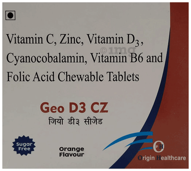 Geo D3 CZ Chewable Tablet Geo D3 CZ Chewable Tablet