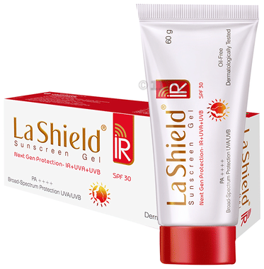 La Shield IR Sunscreen Gel SPF 30 | Broad Spectrum UVA/UVB Protection PA++++
