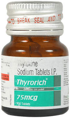 Thyrorich 75mcg Tablet