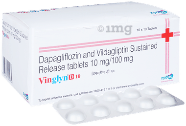 Vinglyn D 10mg/100mg Tablet