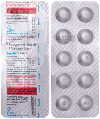 Benidin T 4mg/40mg Tablet