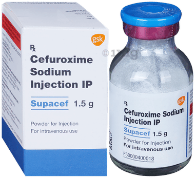 Supacef 1.5gm Powder for Injection