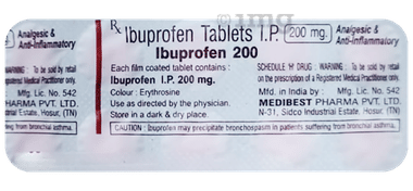 Ibuprofin 200 Tablet