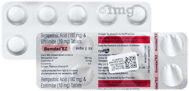 Bemdac EZ 180mg/10mg Tablet
