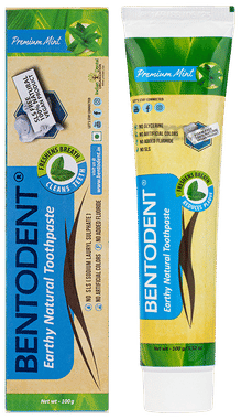 Bentodent Earthy Natural Toothpaste Premium Mint