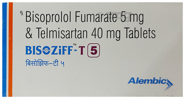 Bisoziff T 5mg/40mg Tablet