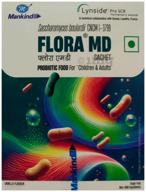 Flora MD Sachet Vanilla Sugar Free