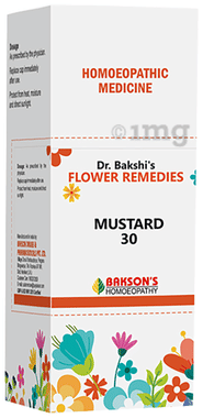 Bakson's Dr. Bakshi's Bach Flower Mustard 30 CH