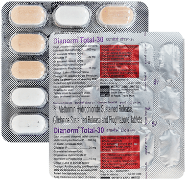 Dianorm Total 30 Tablet SR