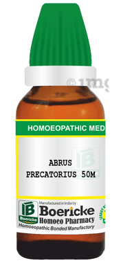 Boericke Abrus Precatorius Dilution (30ml Each) 50M Boericke Abrus Precatorius Dilution (30ml Each) 50M