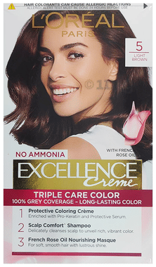 Loreal Excellence Creme Triple Care Color Light Brown