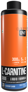QNT L-Carnitine 3000mg Liquid Blueberry QNT L-Carnitine 3000mg Liquid Blueberry