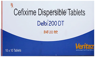 Delbi 200mg Tablet DT
