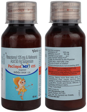 Pacimol MF 125 Oral Suspension