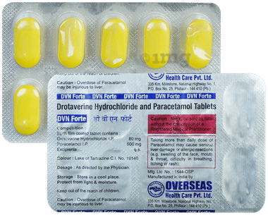 Dvn Forte 80mg/500mg Tablet