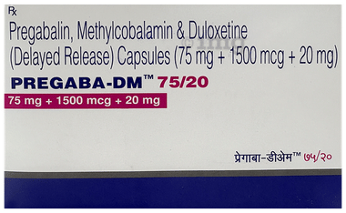 Pregaba-DM 75/20 Capsule DR