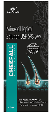 Chekfall 5% Topical Solution Alcohol Free
