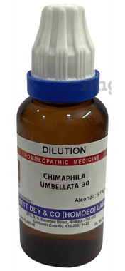 Sett Dey Chimaphila Umbellata Dilution 30 Sett Dey Chimaphila Umbellata Dilution 30