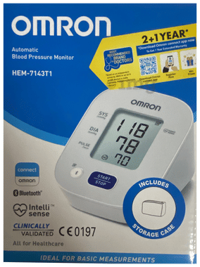 Omron HEM 7143T1 Automatic Blood Pressure Monitor