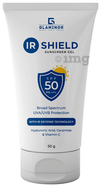 Glaminor IR Shield Sunscreen Gel SPF 50 PA+++