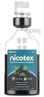 Nicotex Activated Charcoal Mouth Wash