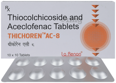 Thichoren AC 100mg/8mg Tablet