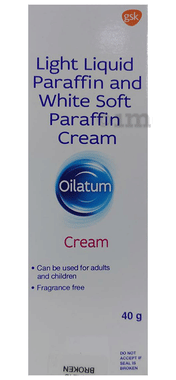 Oilatum Cream with Light Liquid Paraffin & White Soft Paraffin | Fragrance-Free