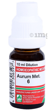 ADEL Aurum Met. Dilution 6 ADEL Aurum Met. Dilution 6